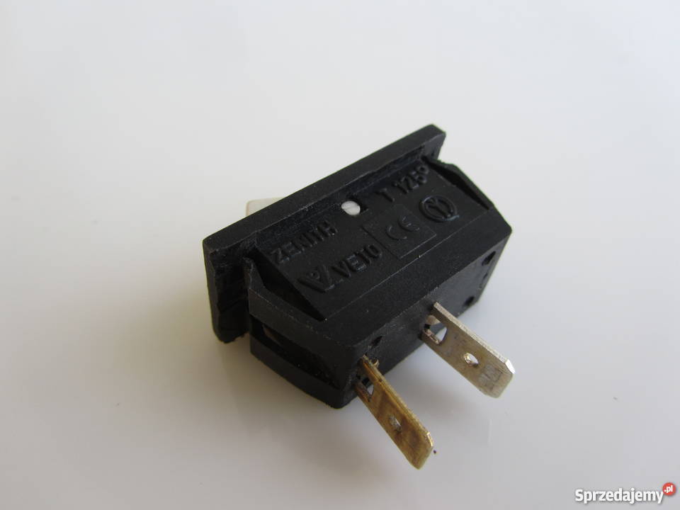 Wyłącznik kołyskowy 2pin2poz onoff AC 250V warmińsko-mazurskie