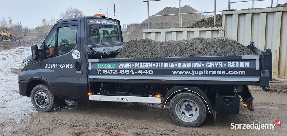 Beton Żwir Piasek Ziemia Kamień Grys Gruz Poznań