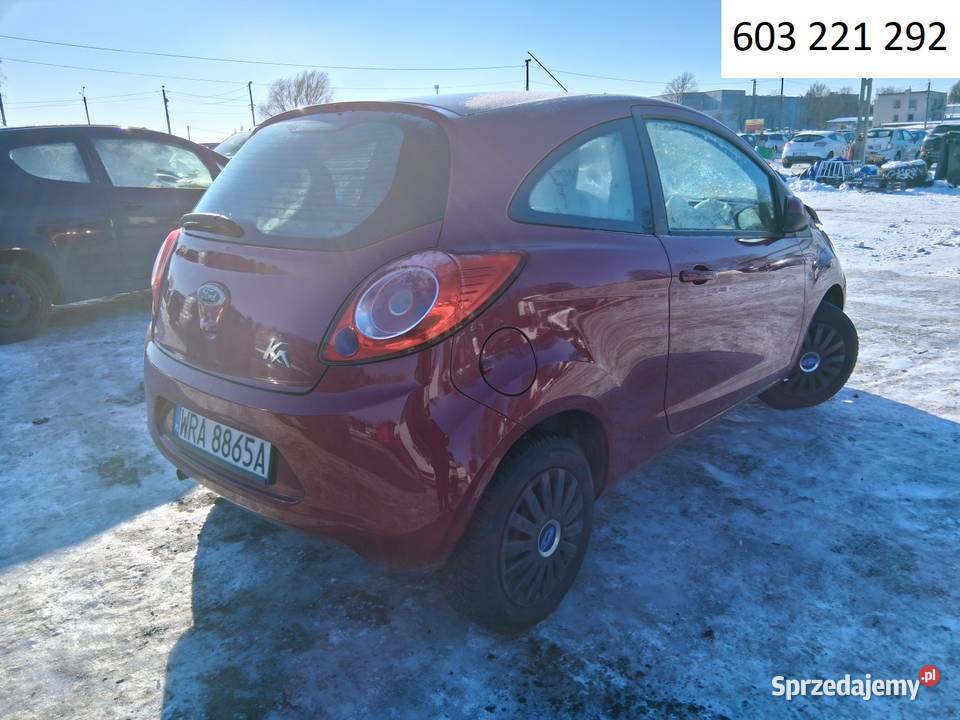 Ford KA 2009 12 benzyna uszkodzony Motoryzacja Ogrodzieniec