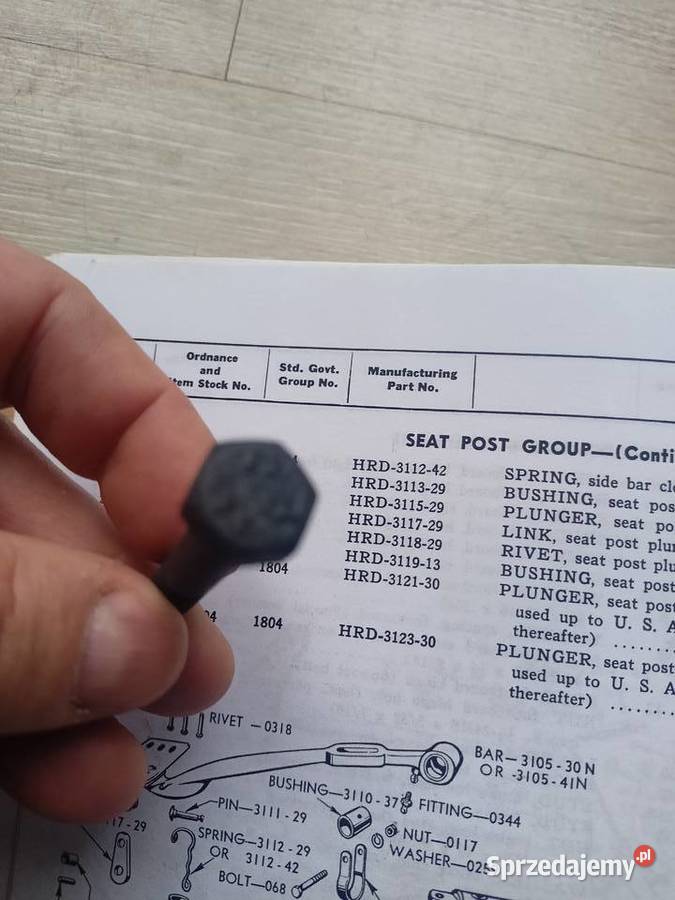 Harley WLA WLC NOS Bydgoszcz