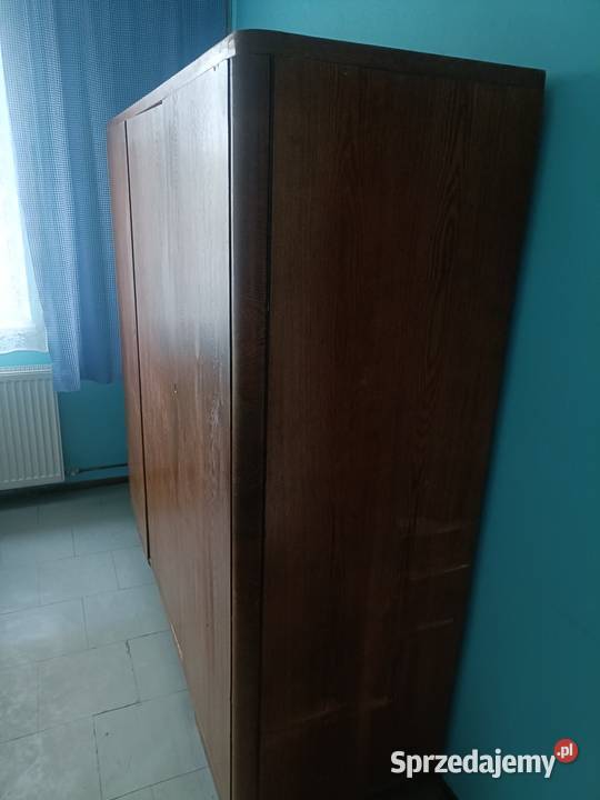 Stara szafa ubraniowa dreeniana PRL czasy PRLu Szafy i garderoby sprzedam