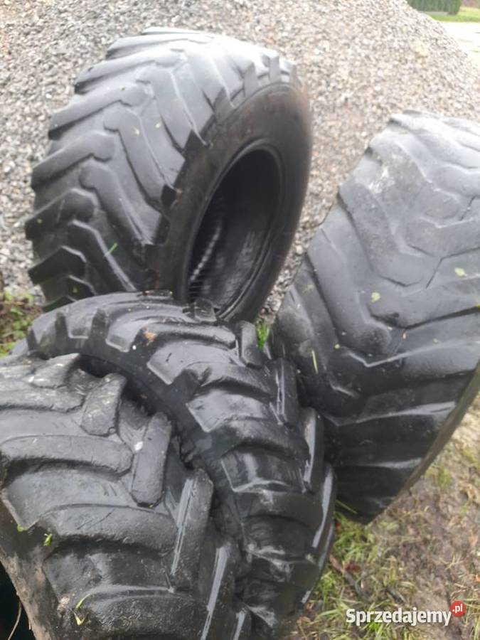 Opony koparko ładowarka cat case jcb