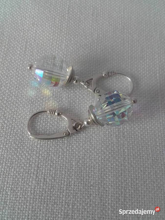 kolczyki z kryształami swrovskiego Warszawa