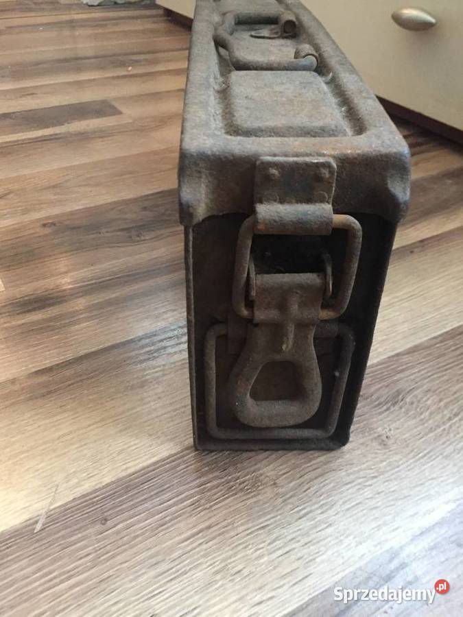 Niemiecka skrzynka amunicyjna Poznań sprzedam