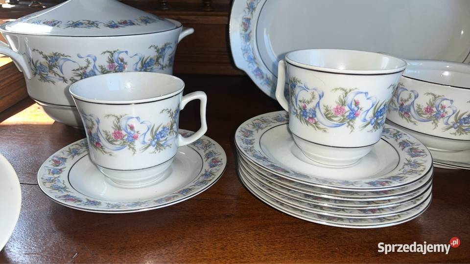 Serwis obiadowy na 6 osób Syg Ilmenau Made in Gdańsk