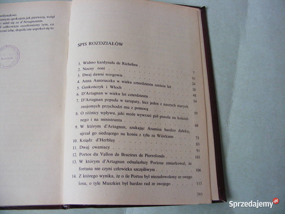Dumas W 20 lat później Królowa Margot dolnośląskie Oborniki Śląskie