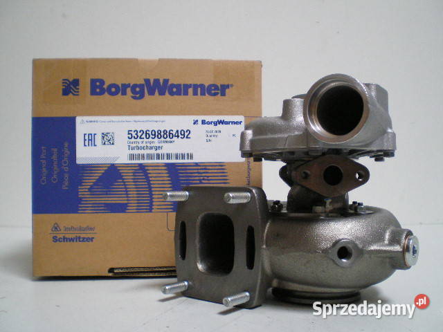 Nowa turbosprężarka BorgWarner 53269886492 Siedlce