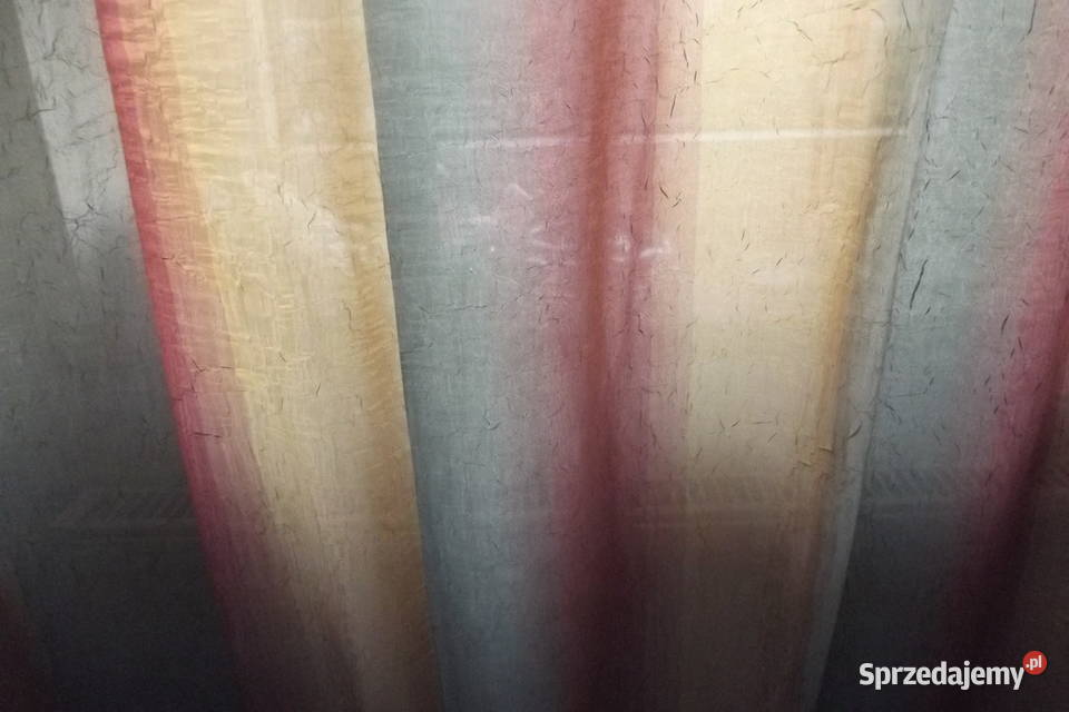 Kolorowe zasłony kresz 150246 cmx2 wielokolorowy Piekary Śląskie