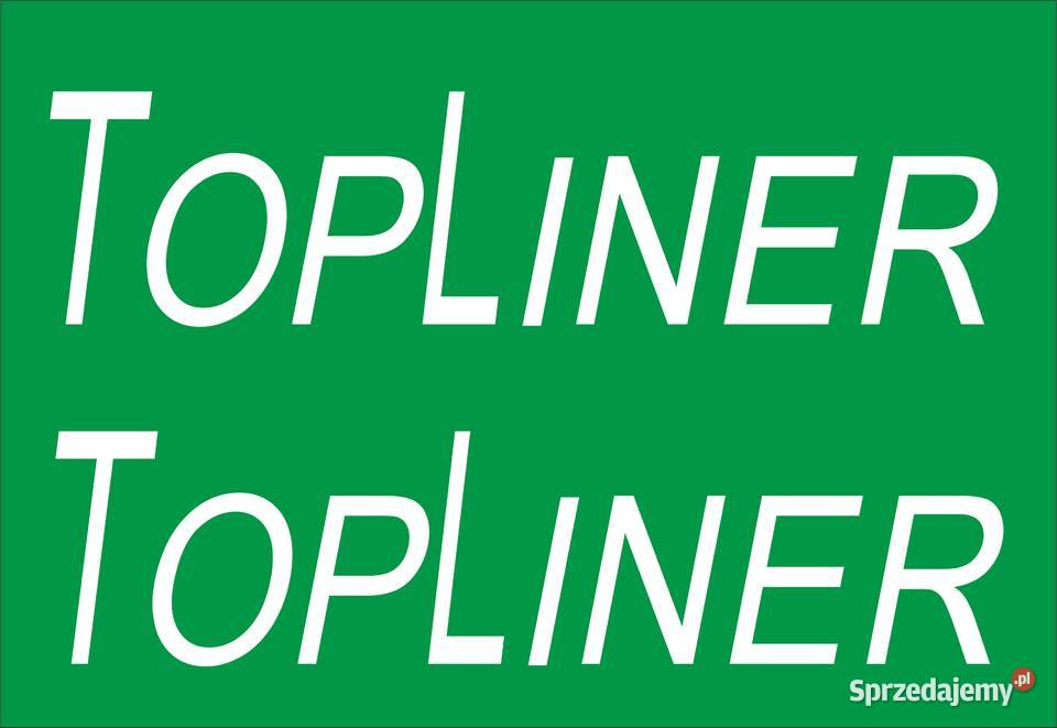Naklejki Topliner zamienniki