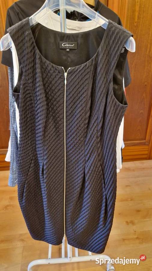 Wizytowa SUKIENKA mała czarna Caterina bez Rozmiar 42(XL) sprzedam