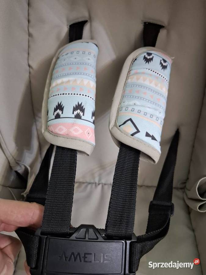 Zadbany Amelis Hugo duży wózek spacerowy dziecka Kraków