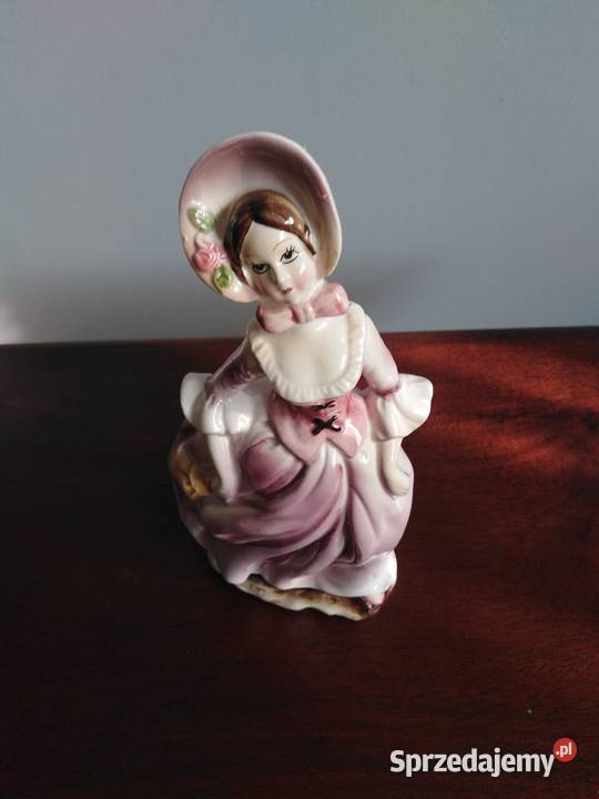 Porcelanowa figurka dama Miejsce Piastowe sprzedam