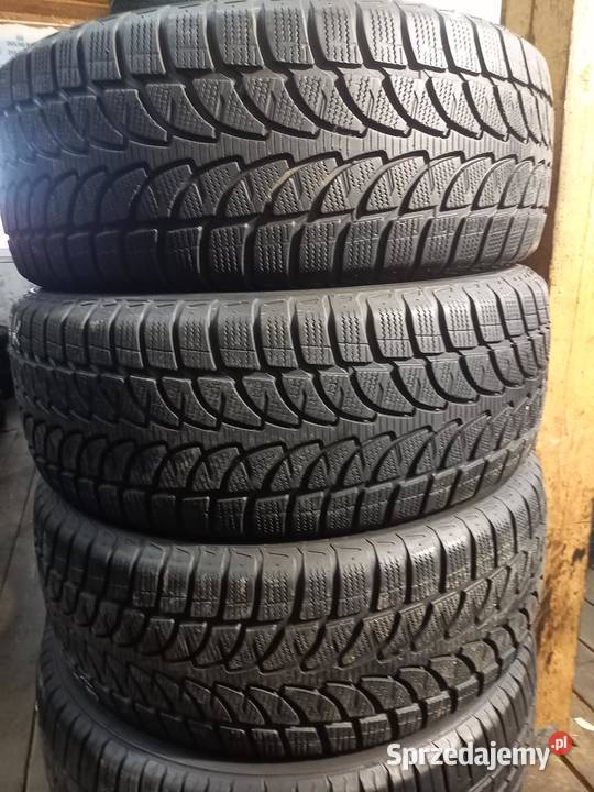 4x Opona UŻYWANA ZIMOWA 26560R18 BRIDGESTONE 242 podlaskie Zaścianki