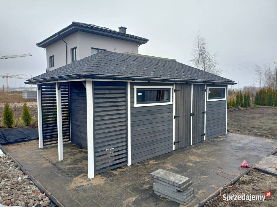 Domek narzędziowy 3x6 Altana Ogrodowa Drewutnia Architektura ogrodowa Częstochowa