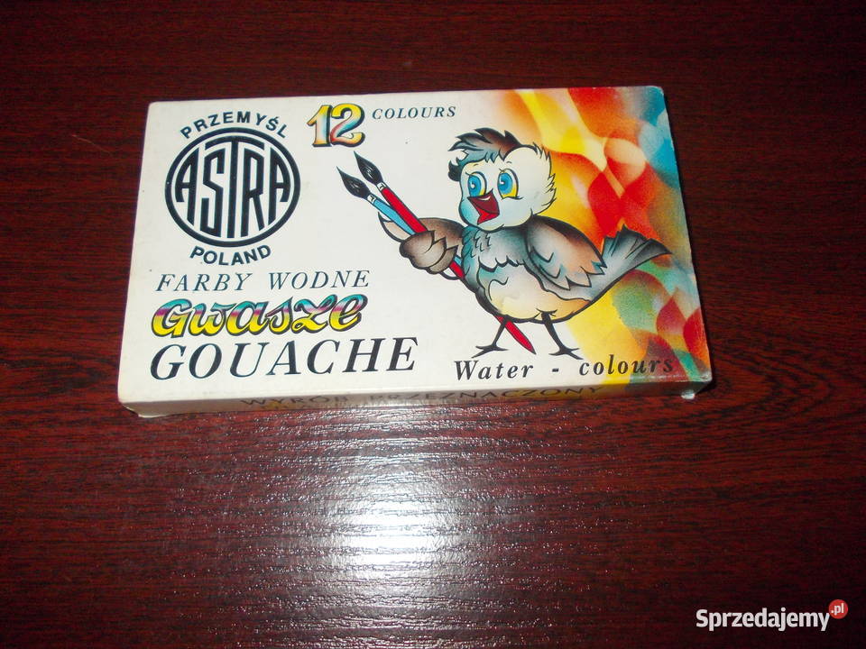 Farby wodne z lat 90 1364 Stalowa Wola sprzedam