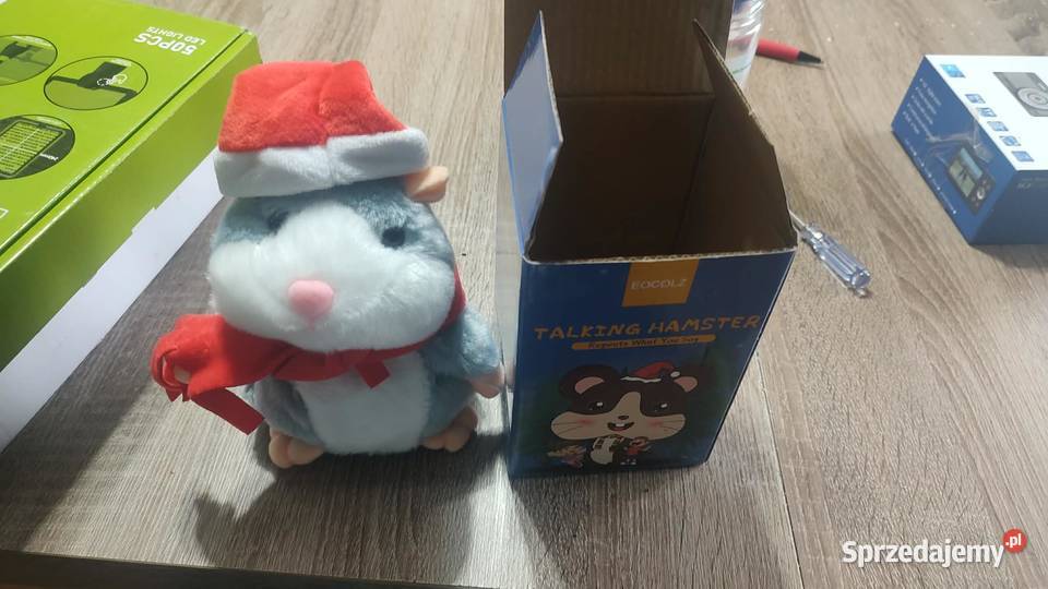 interaktywna maskotka gadający chomik Książ Wielkopolski