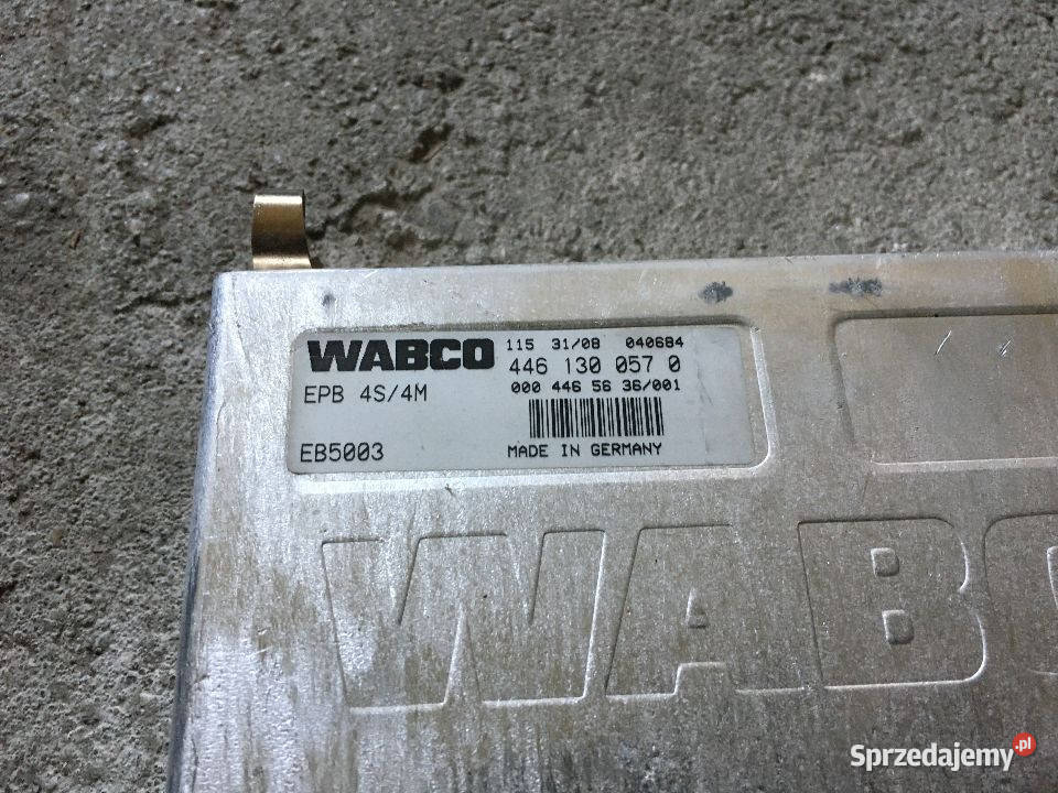 Sterownik Actros EBS 4S4M 0004465636 4461300570 Maszewo