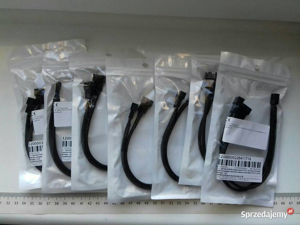Kabel rozdzielacz do wentylatora PWM 4pin 3pin Bydgoszcz