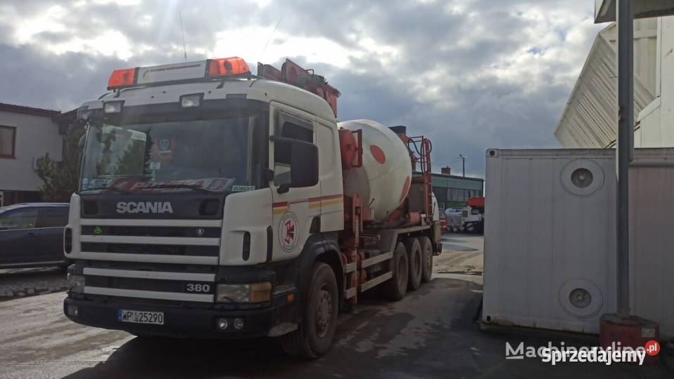 POMPO GRUSZKA PUTZMEISTER 24 Scania 8x4 mazowieckie