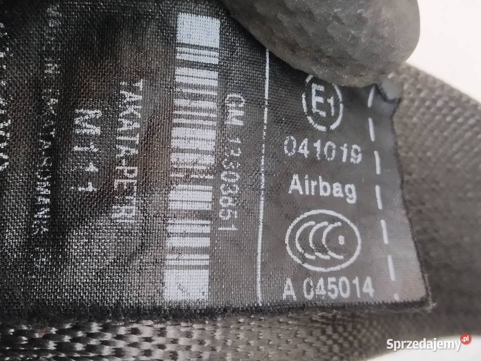 PAS BEZPIECZEŃSTWA PRAWY PRZÓD PASAŻERA świętokrzyskie sprzedam