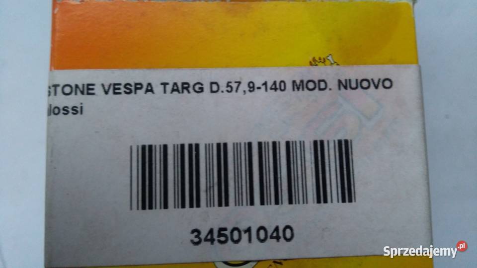 TŁOK MALOSSI SPORT 579 mm PIAGGIO VESPA 34501040 Bielsk Podlaski