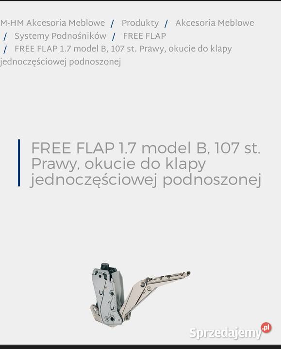 FREE FLAP 17 mod B107 st dolnośląskie Wrocław
