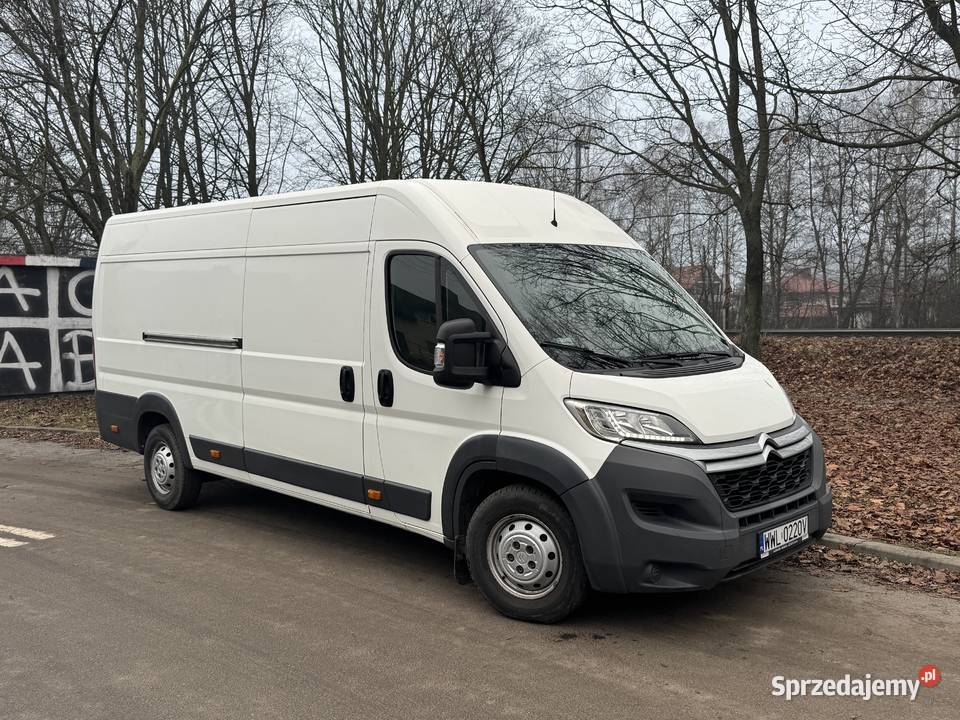 Citroen Jumper Vat 23 Zadbany Nowy Akumulator nieuszkodzony Warszawa