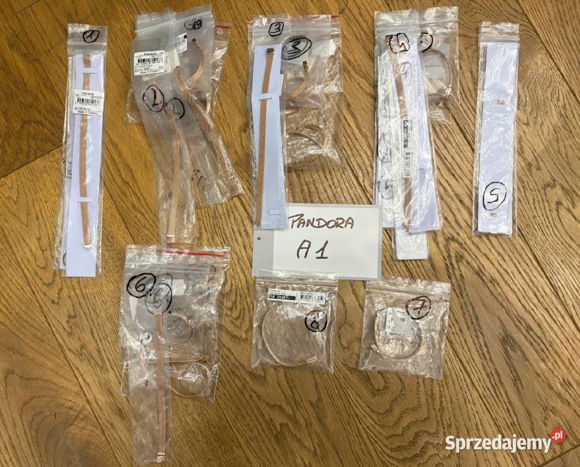 Syndyk sprzeda biżuterię PANDORA Warszawa