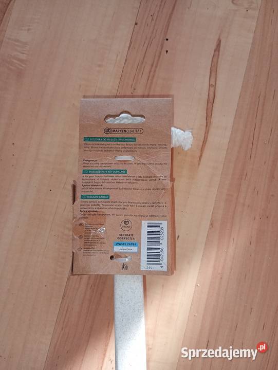 szczotka do masażu ciała dwustronna silnny efekt Szczecin