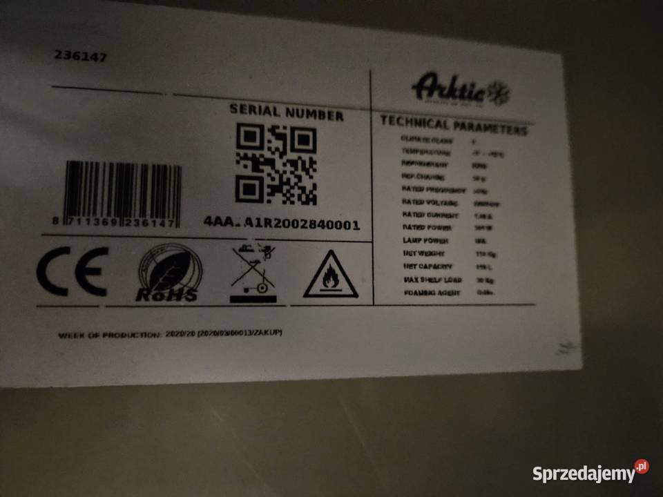 Stół chłodniczy 3 drzwiowy HendiArktic 236147 śląskie Pszczyna