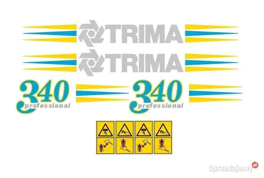 Naklejki oklejenie TRIMA 340 PROFESSIONAL Janików sprzedam