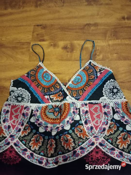 Letnia kolorowa sukienka kolorowy Opole