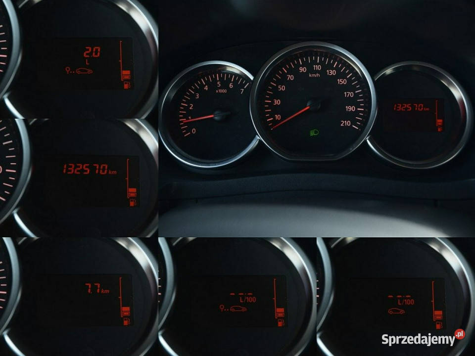 Dacia Lodgy 16 Benzyna 7 osobowy nawi kamera hak ogranicznik prędkości Samochody osobowe Sędziszów Małopolski
