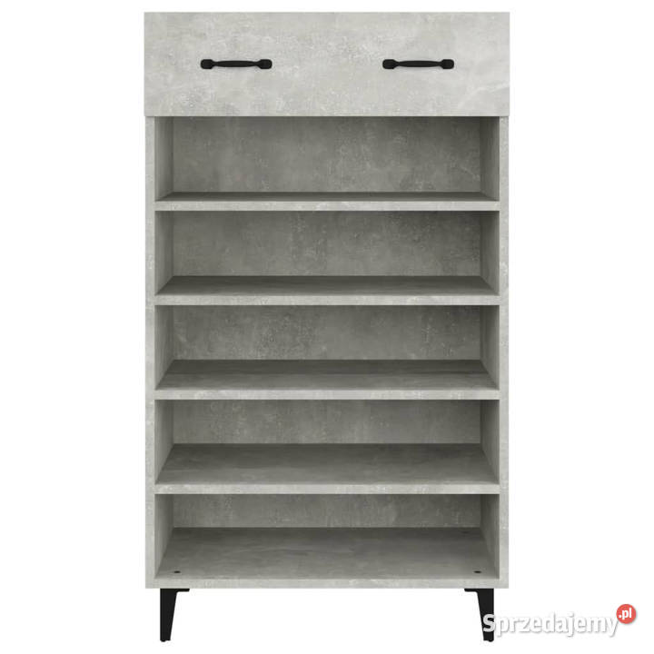 Szafka na buty szarość betonu 60x35x105 WM812793 Warszawa