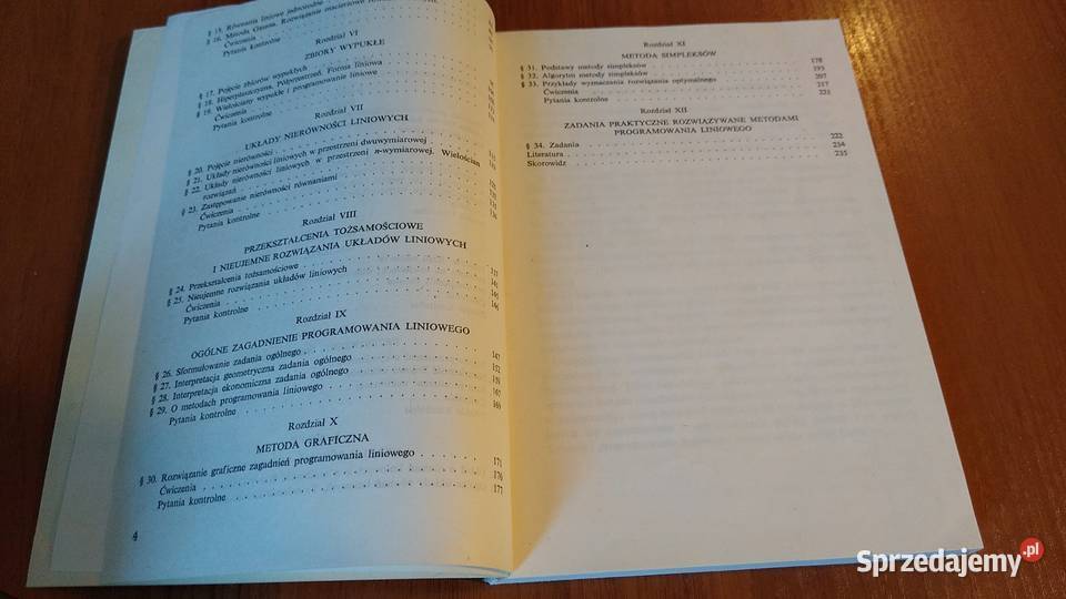 Elementy algebry liniowej i programowania Gdańsk