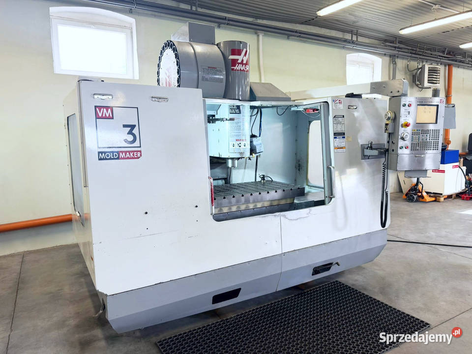 Frezarka CNC HAAS VM3HE 4 oś sondy RENISHAW lubuskie