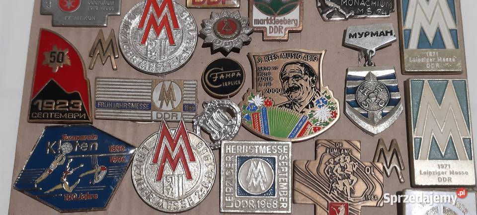 odznaki przypinki 5 Warszawa sprzedam