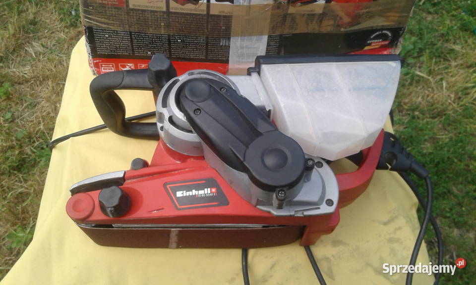 Szlifierka taśmowa EINHELL TEBS 8540 E 850 W Miłosław sprzedam