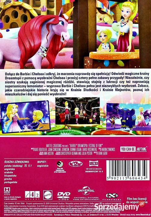 BARBIE DREAMTOPIA ŚWIĘTO ZABAWY Kalisz