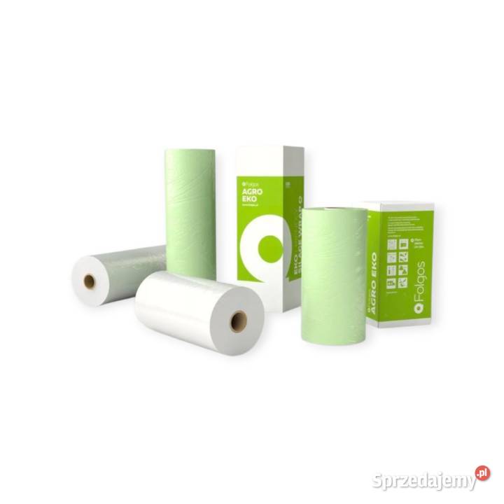 Folia do sianokiszonki Folgos 750 x 1500 biała łódzkie Zgierz