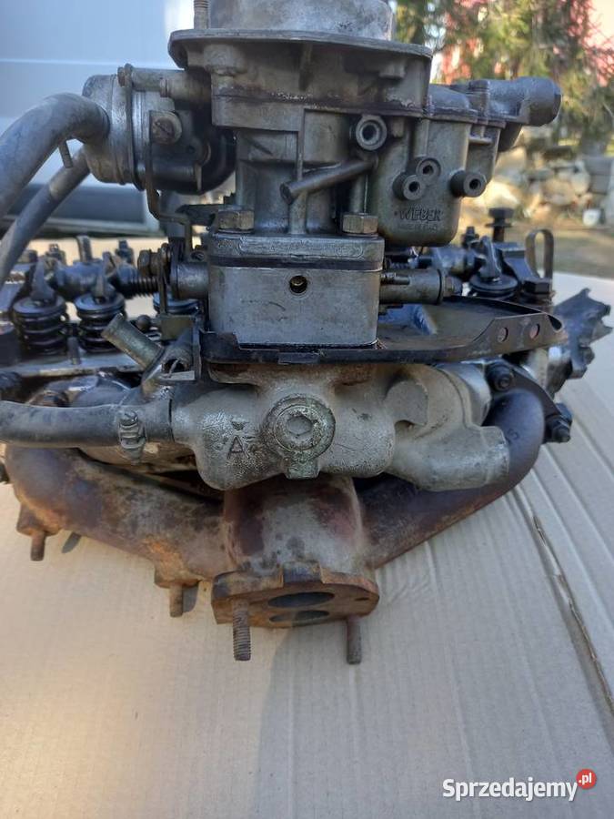 Głowica fiat 131 kolektor gaźnik włoski dolnośląskie