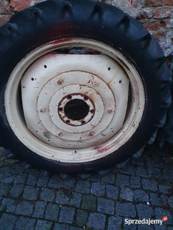 Koła komplet tylne do ciągnika na foto Grodków