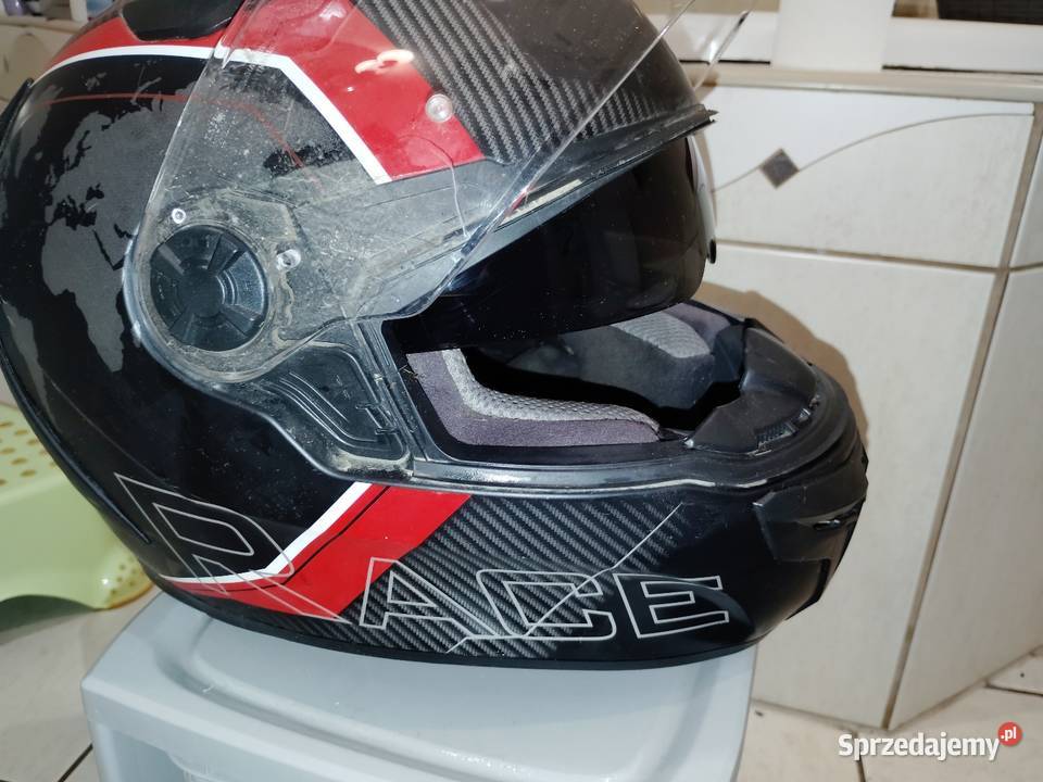 Okazja Kask firmy Race w stanie śląskie Pawonków