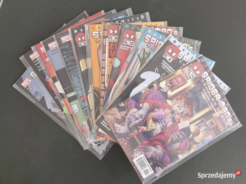 SpiderMans Tangled Web 12 komiksów Marvel USA