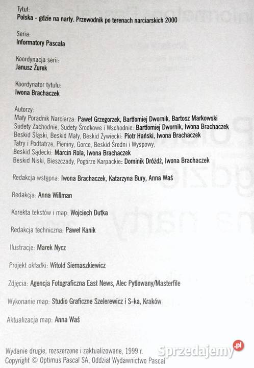 Polska gdzie na narty informator Pascala