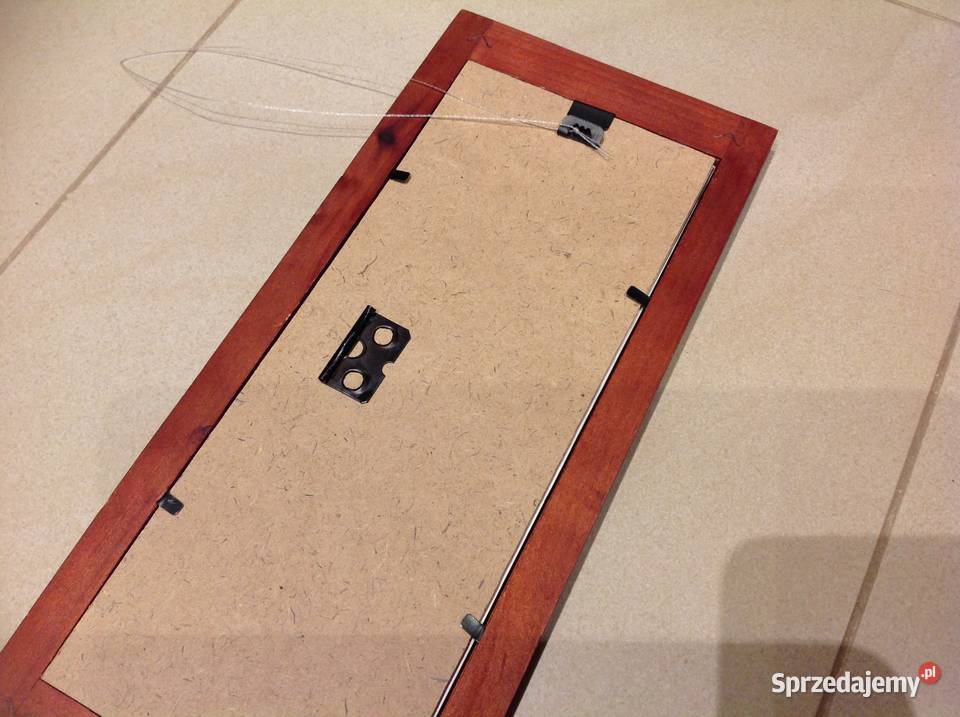 Ramka Drewniana Na Zdjęcia Bordowa