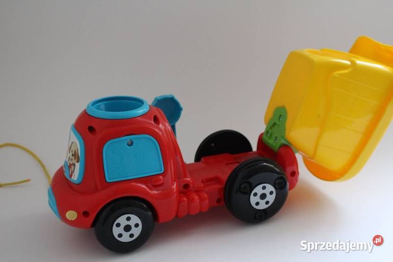 Grające auto na bateriewywrotka firmy Vtech Samochody i pojazdy sprzedam