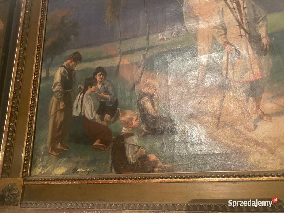 Olej na płótnie Józef Unierzyski Jelenia Góra