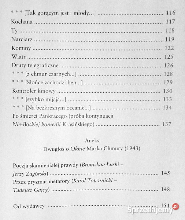 Chmura Portret poety Zdzisław Leon Stroiński miękka Chełm