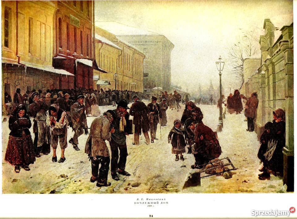 reprodukcja Władimir Makowski 29 x19 malarstwo Malarstwo zachodniopomorskie Szczecin